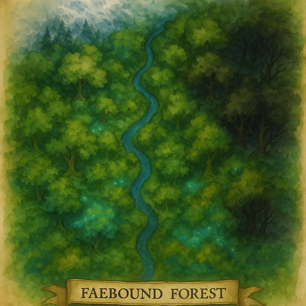 Faebound Forest Map